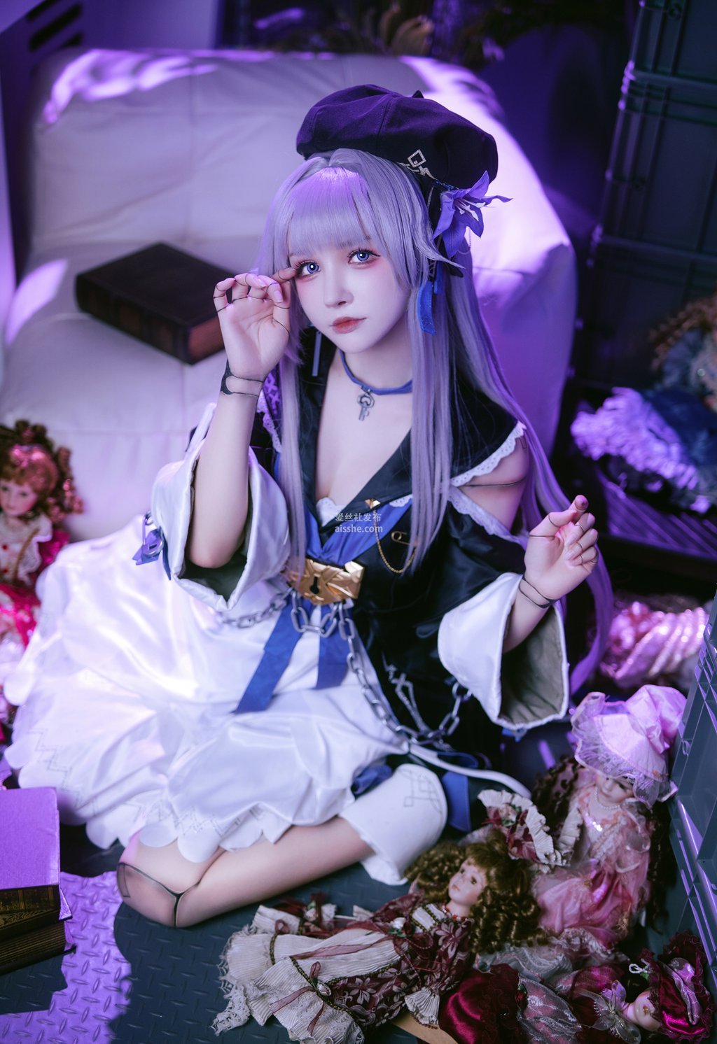 网红Coser@一千只猫薄禾 –小黑塔