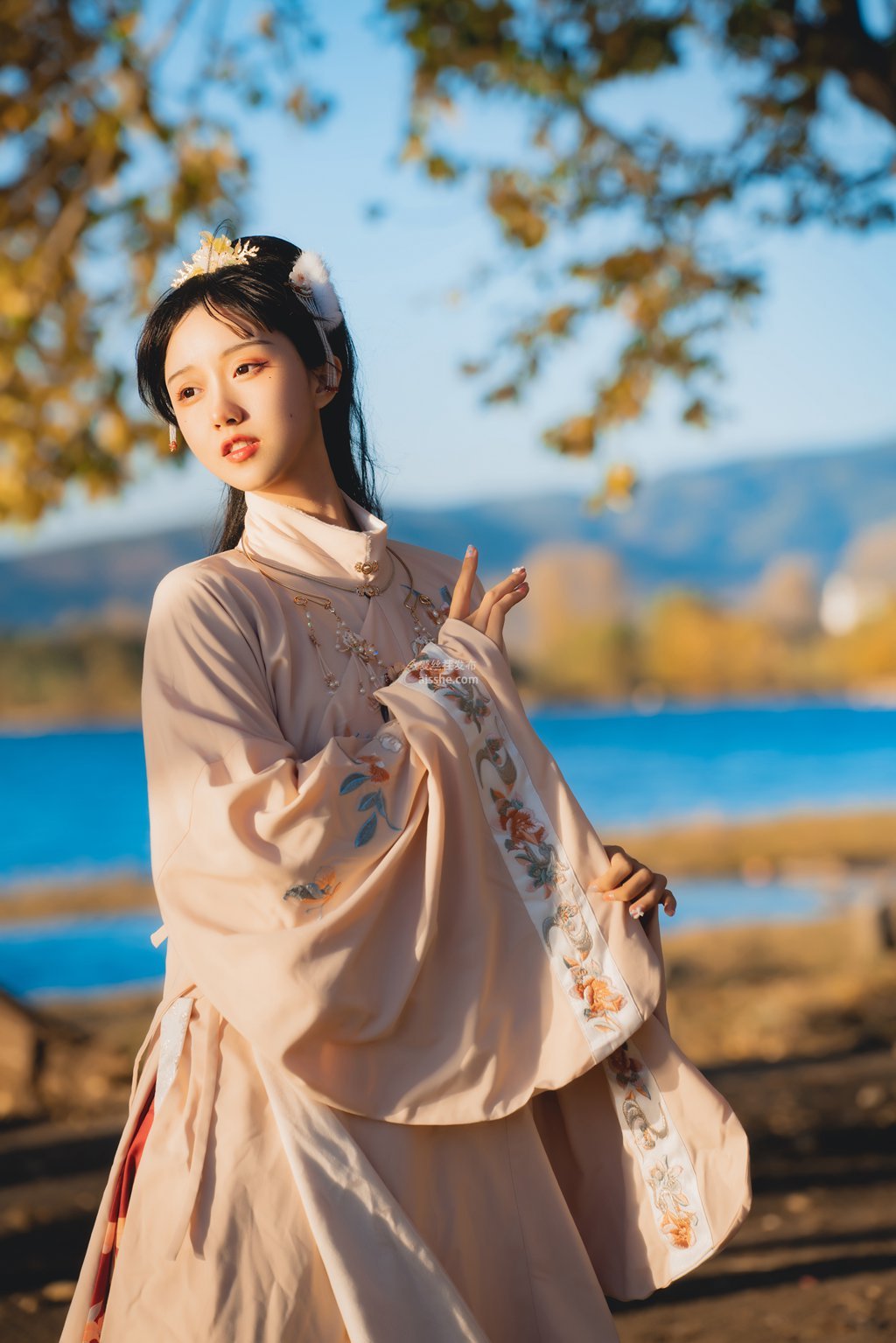 网红Coser@木绵绵OwO 山川如酒